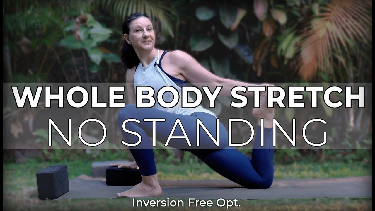 25 min Whole Body Stretch//No Standing//No Inversions - Open body, heart, & mind