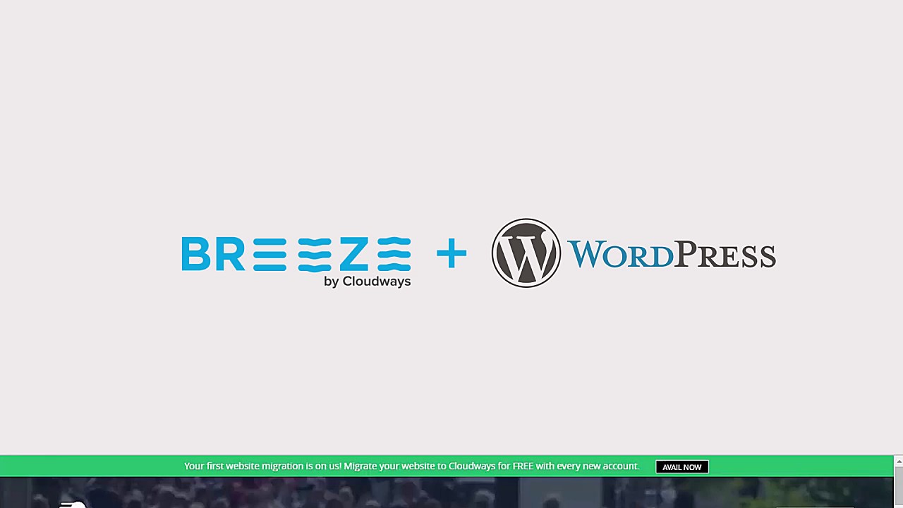 Breeze - Free WordPress Cache Plugin by Cloudways