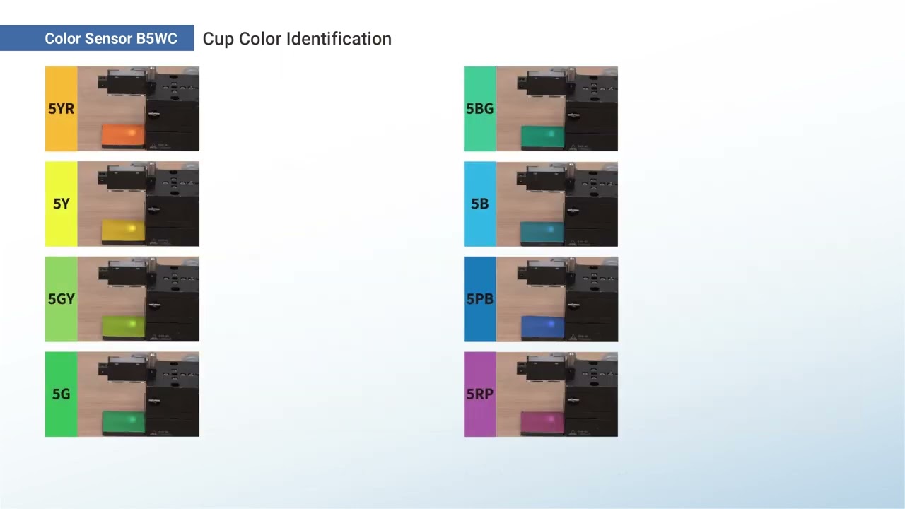 OMRON B5WC Color Sensor | Cup Color Identification | Device Multifunctionality | Ep.2