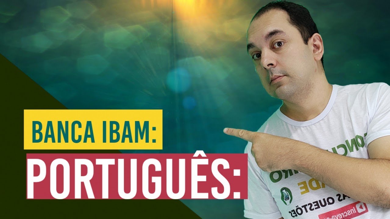 IBAM 2022 - QUESTÕES PORTUGUÊS NÍVEL SUPERIOR