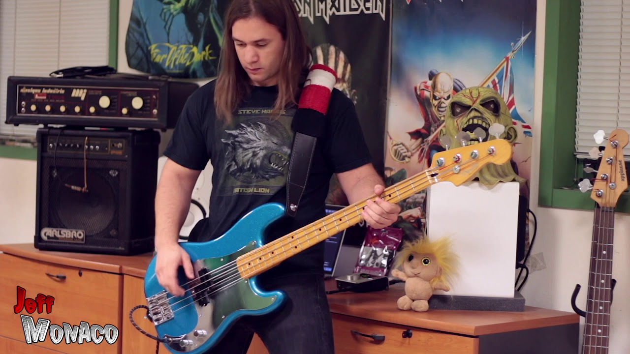 Iron Maiden - Deja Vu Bass Cover