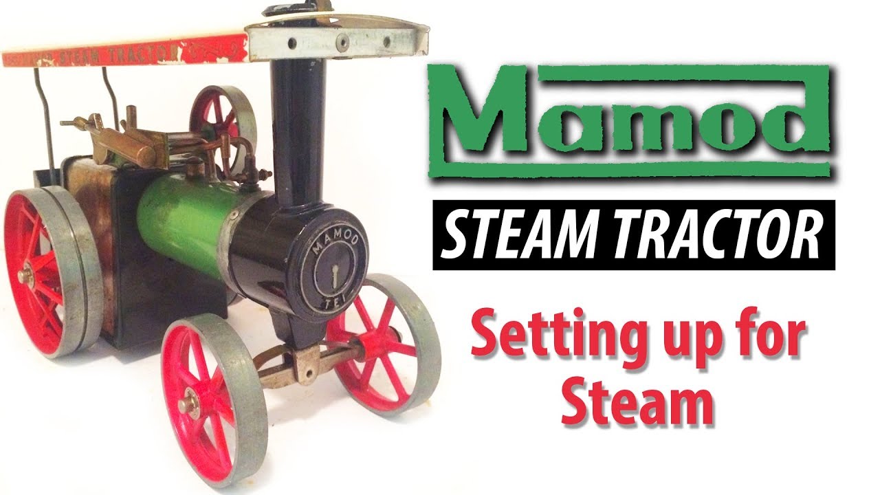 Mamod Steam Tractor - how to set up a Mamod  TE1A Tractor Engine