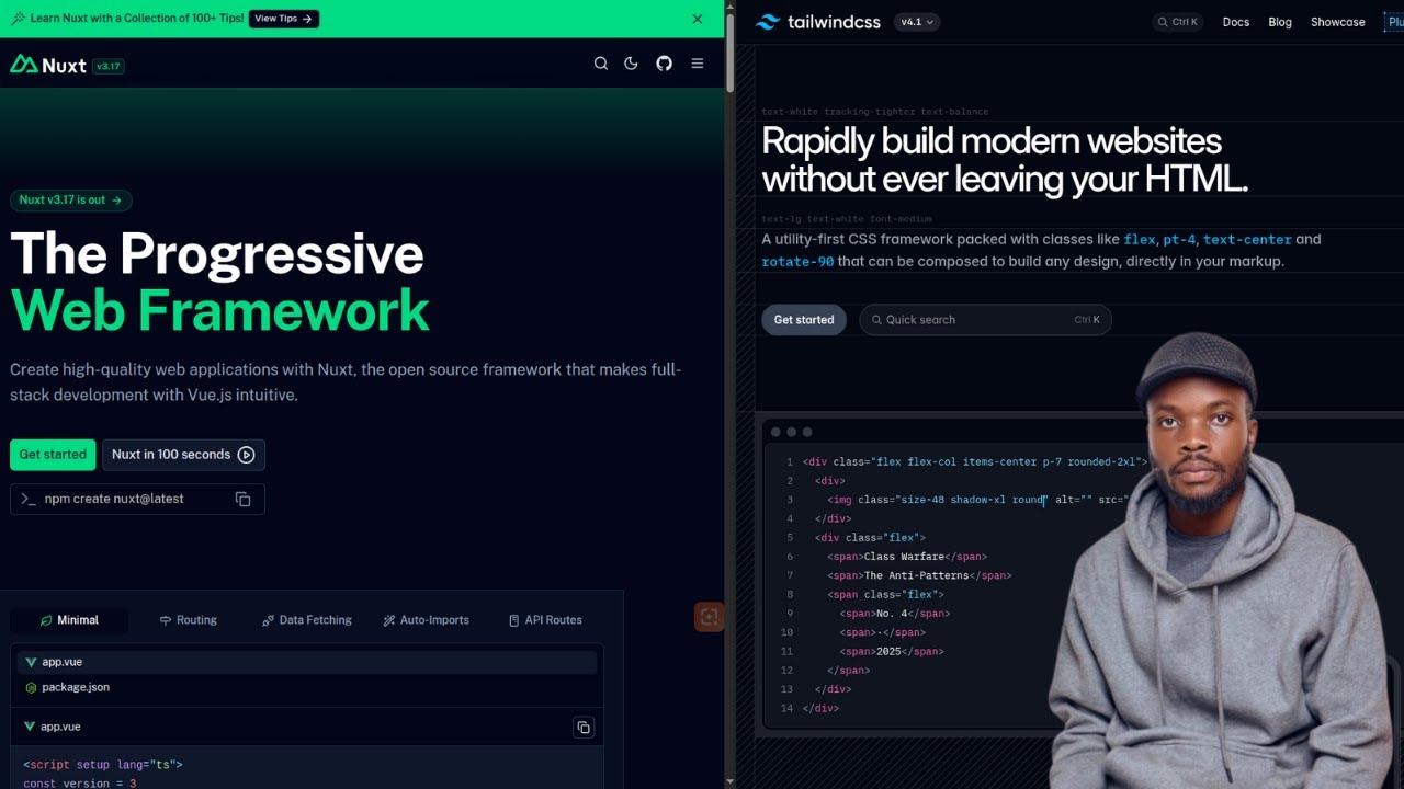 How to Set Up Nuxt 3 with Tailwind CSS in 2025 – Full Beginner Guide