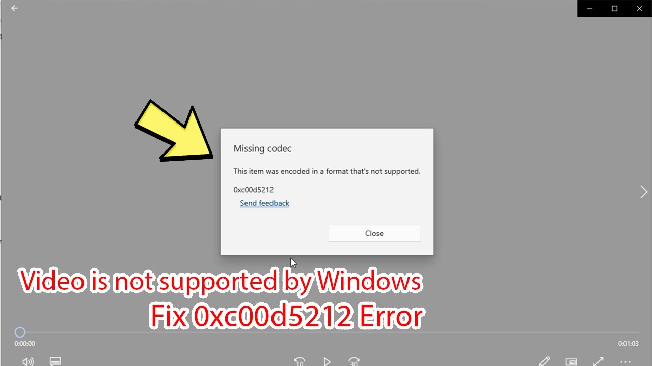 Napraw brakujący kodek 0xc00d5212 w systemie Windows 10/Windows 11