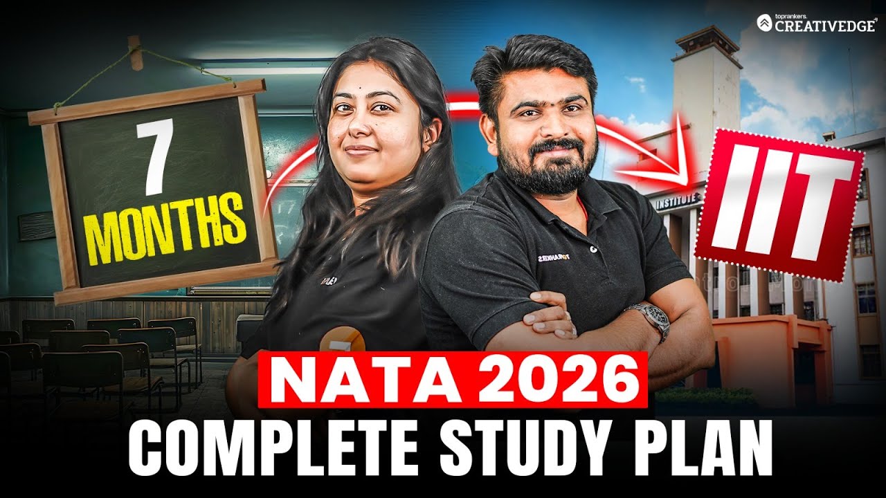 Complete 7-Month Roadmap for NATA 2026 🎯| Full Study Plan & Strategy Explained 📝| Must Follow ⚠️