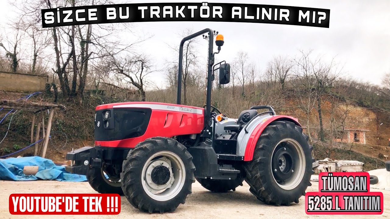 AKILLARI KARIŞTIRAN TRAKTÖR! TÜMOSAN 5285 L BAHÇE TİPİ TRAKTÖR TANITIMI!!!