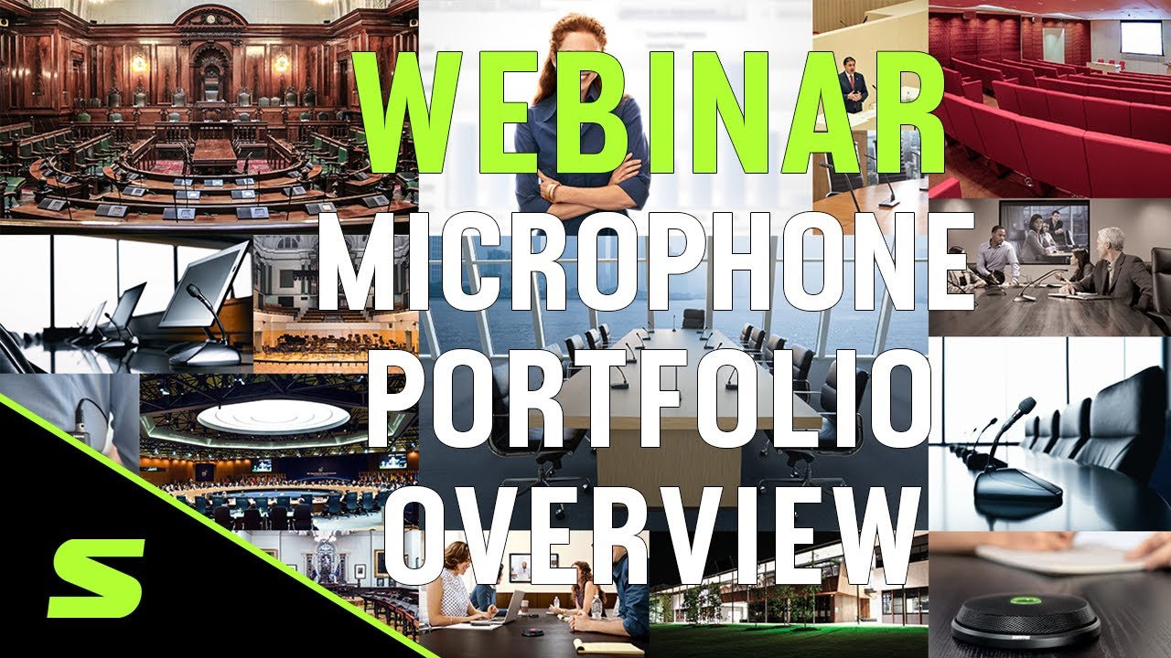 Webinar: Systems Microphone Portfolio Overview