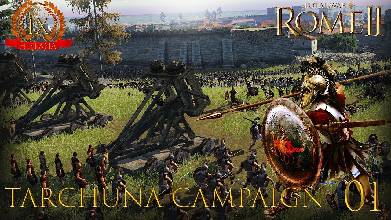 Total war Rome 2 Tarchuna lets play #1 (Very Hard) Rise of the Republic