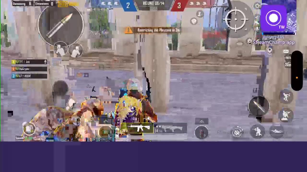 Broadcast powered by StreamChamp