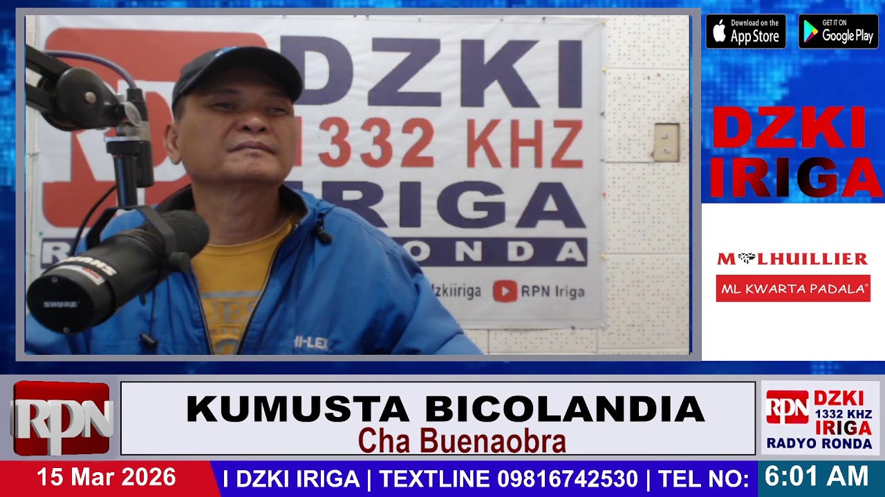 KUMUSTA BICOLANDIA | MARCH 15, 2026