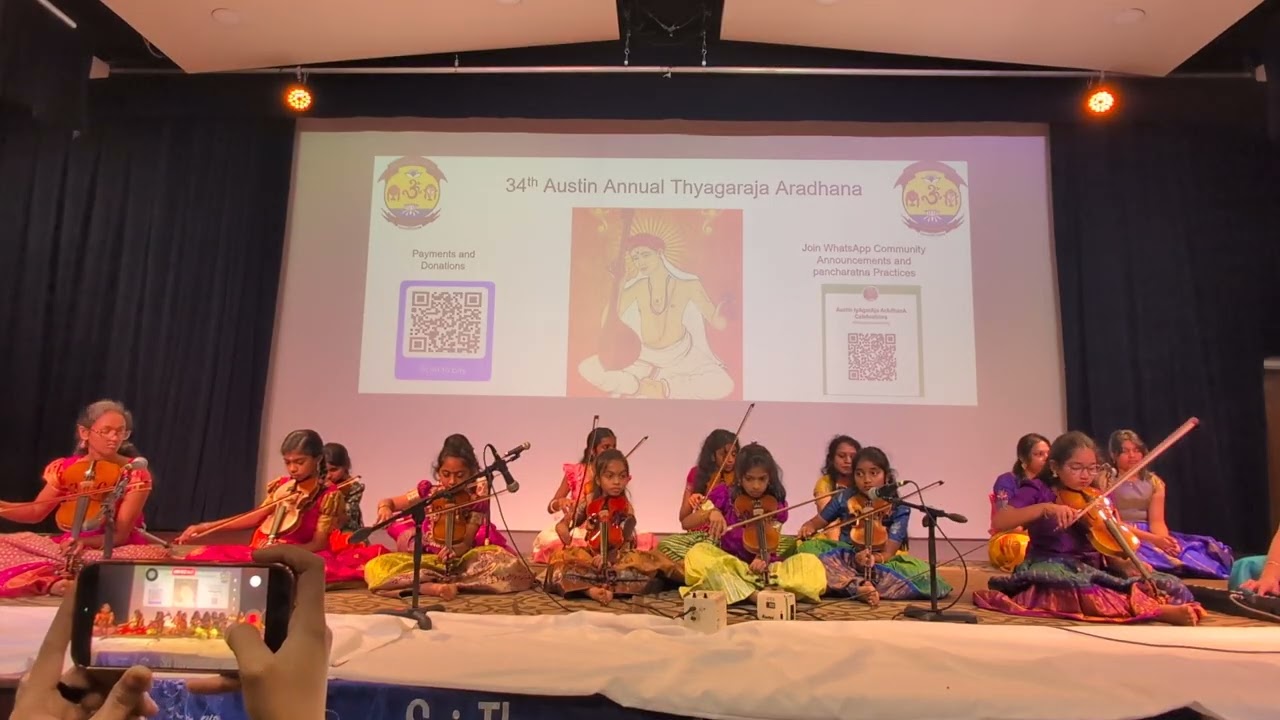 First Violin performance Garuda Gamana