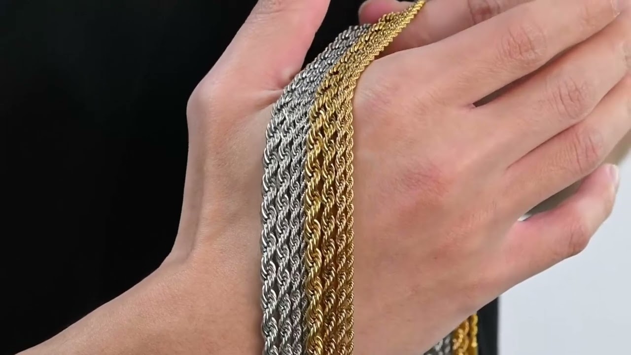 Colar longo de cordas para homens e mulheres,colar de corrente de cord