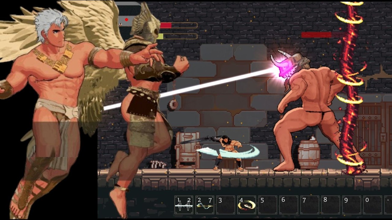 Hell Escape - Rainbow Cloud: A Gay RPG Gameplay Video