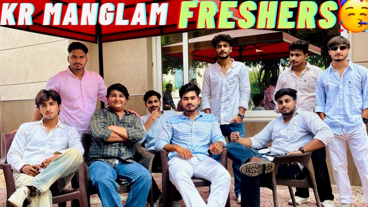 Orientation day 🥳|| KR Mangalam University. || enjoy || Rishabh Dalal vlogs 