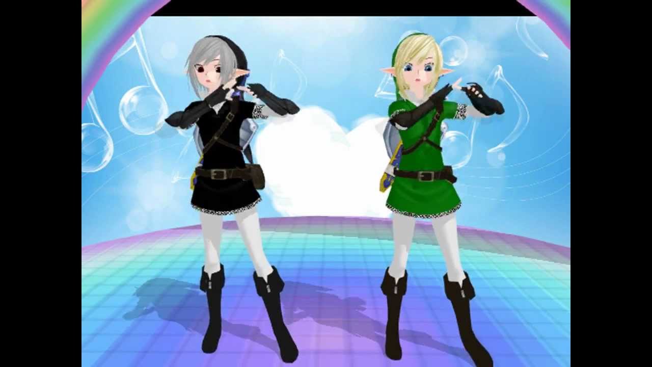 MMD Link and Dark Link Dance