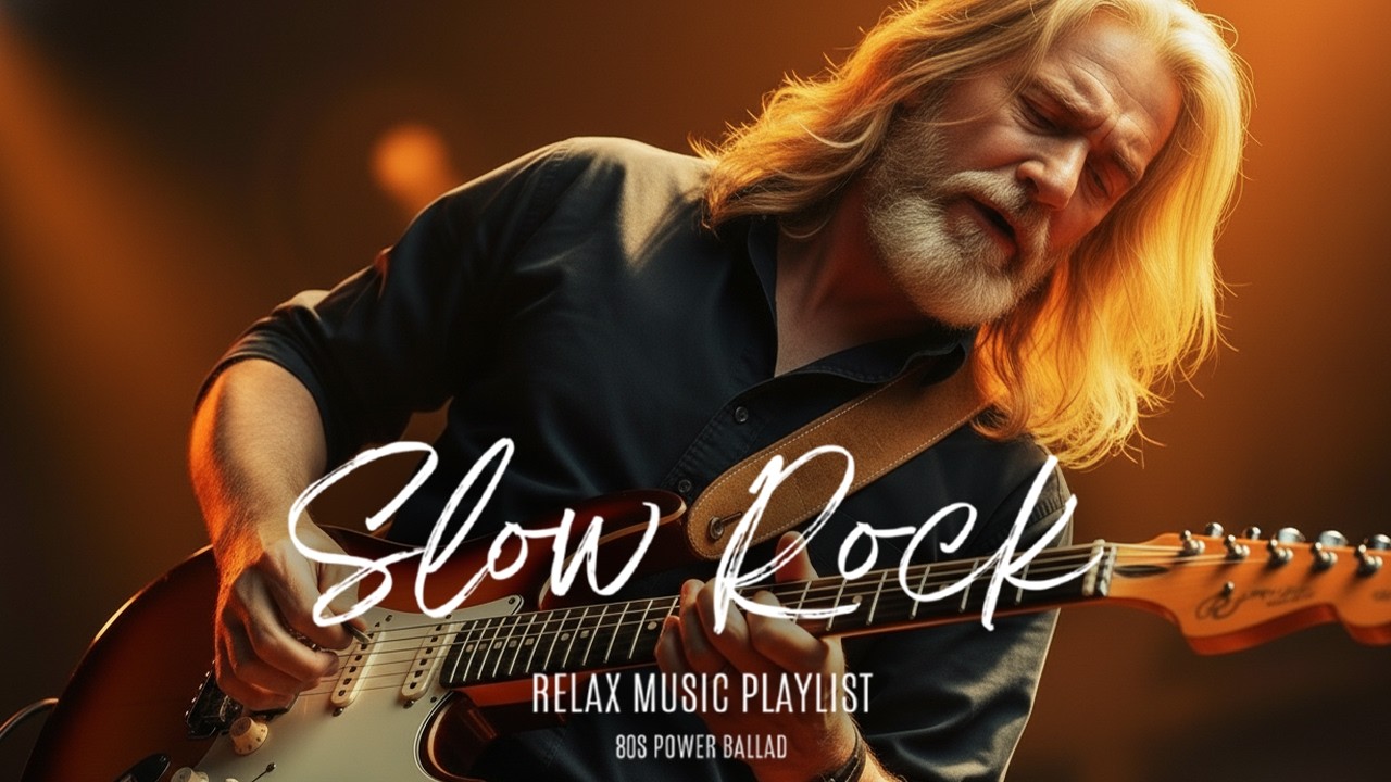 🌙 Emotional Slow Rock Nights | Classic Ballads for Love, Healing & Reflection