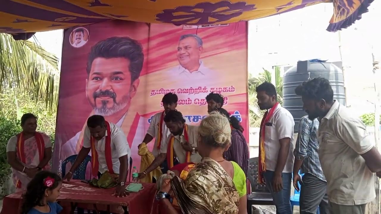 கரிக்கலாம்பாக்கம் கிராமம் TVK உறுப்பினர்கள் கலந்தாய்வு கூட்டம்