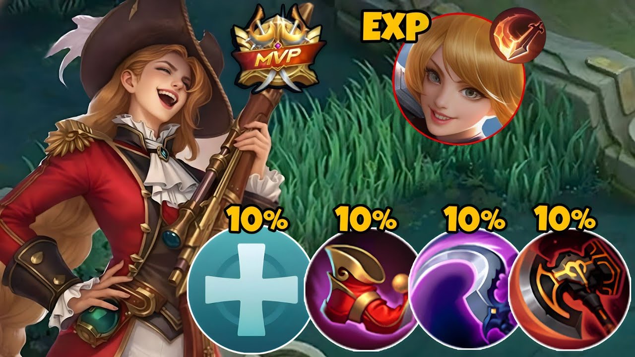 LESLEY INVICIBLE‼️BUILD ANOMALI DAMAGE SESAKIT INI‼️CDR 40% LOCK FANNY SAMPE NGGAK BISA TERBANG 🤣