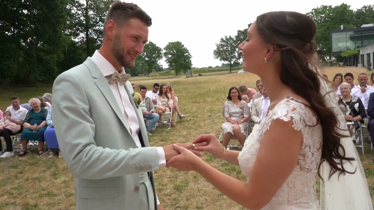 Trouwclip Rinus & Dani&euml;lle 25 - 06 - 25