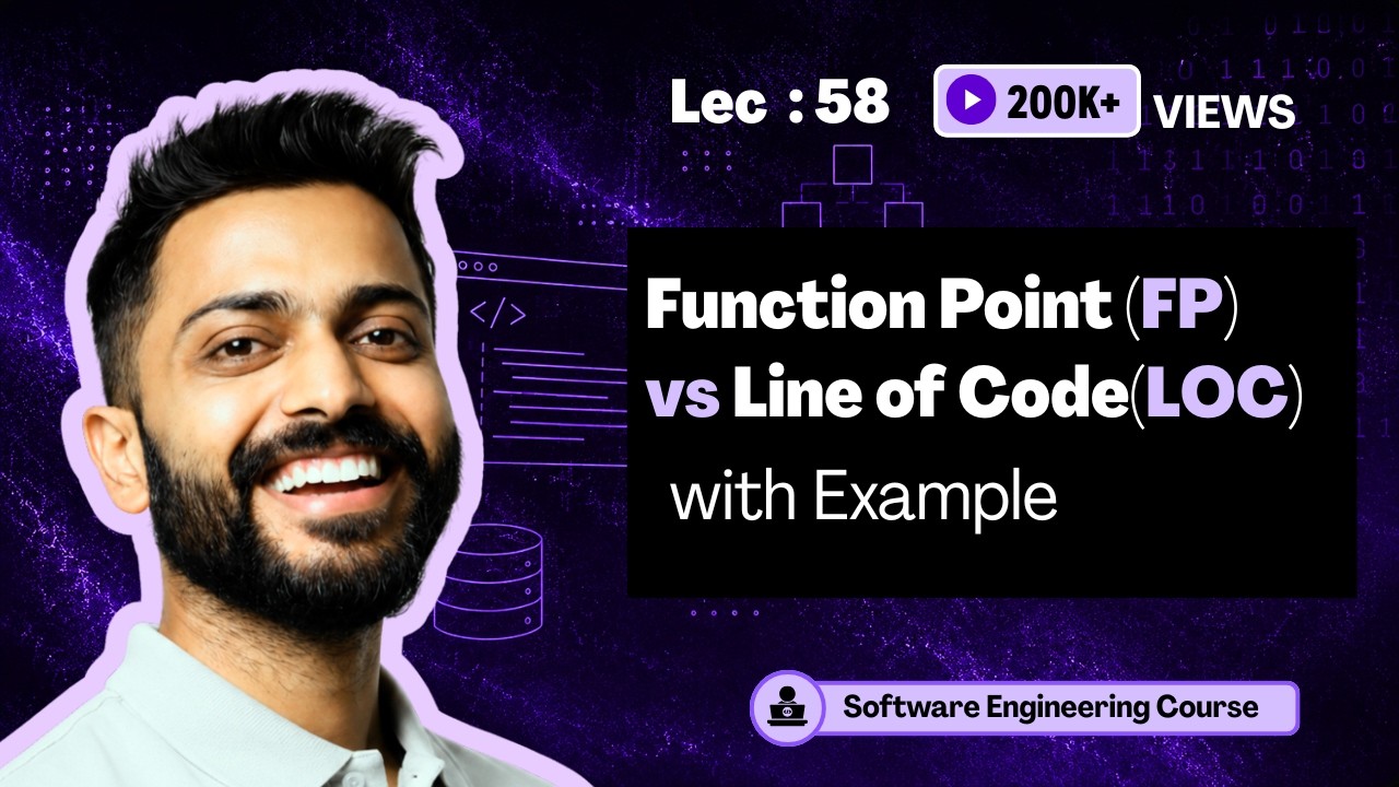 Function Point(FP) vs Line of Code(LOC) | Project Size Estimation
