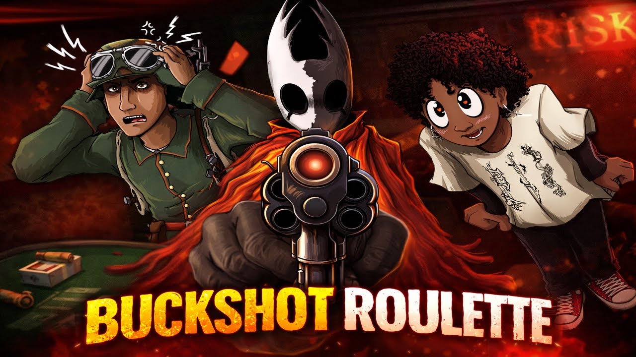 Cada rodada em BUCKSHOT ROULETTE me deixou mais perto da MORTE!