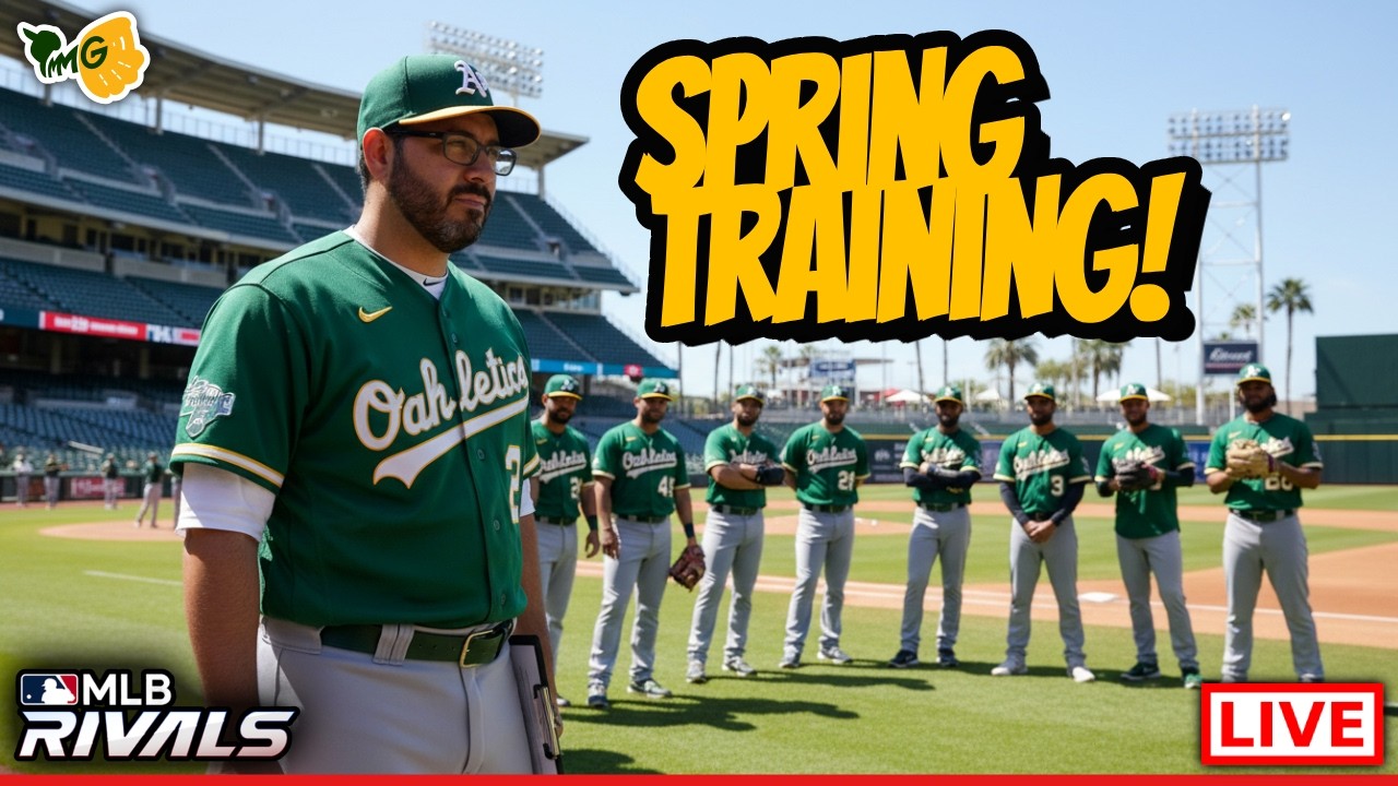 🔍 ¿QUIÉN JUGARÁ? Spring Training MLB: Batalla por el ROSTER de los ATLÉTICOS en MLB RIVALS