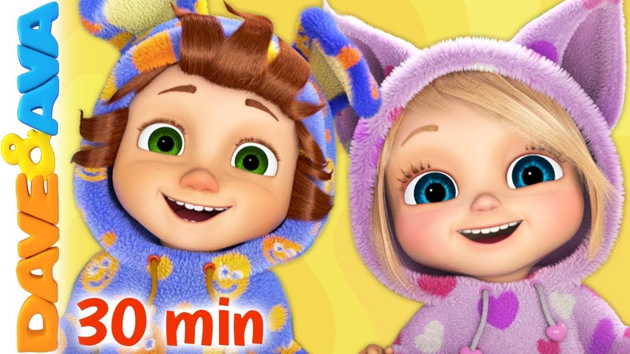 😁 This is the Way We Go to Sleep, Brush Your Teeth | Good Habits | Baby Songs by Dave and Ava 😁