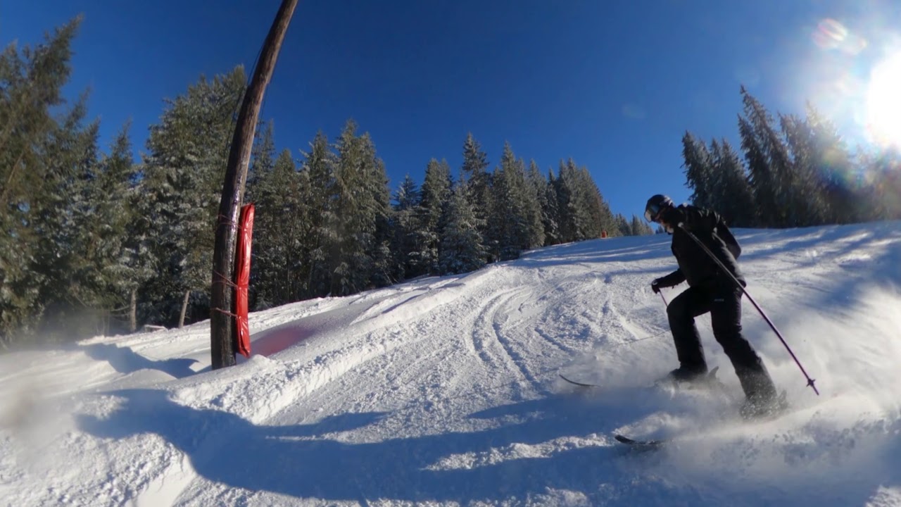 Samoens 1600, Les Chars. (blue) GoPro MAX 360. Feb 2020
