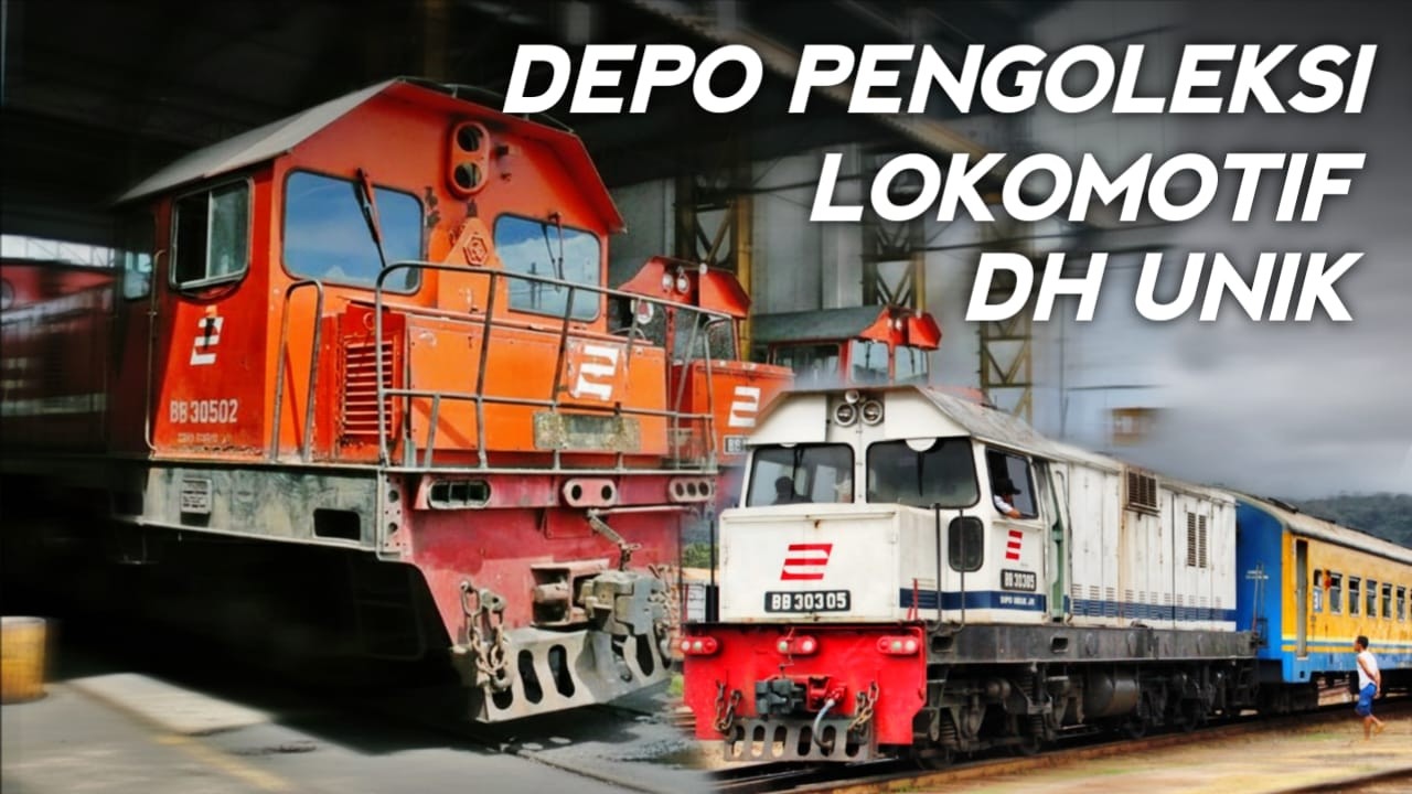 Cerita Depo Lokomotif Jember❗Spesialis Merawat dan Menyimpan Lokomotif Diesel Hidraulik yang Unik
