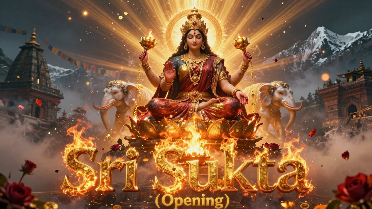 🔴LIVE STREAM 12h - Sri Sukta Mantra | Golden Lakshmi for Happiness