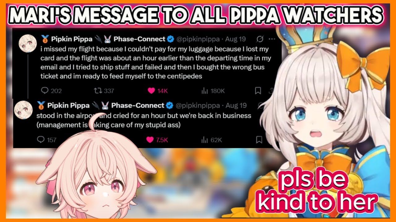 Mari Has a Message for All Pippa Watchers 👀 | Marimari_EN Clips #phaseconnect #marimarienclip