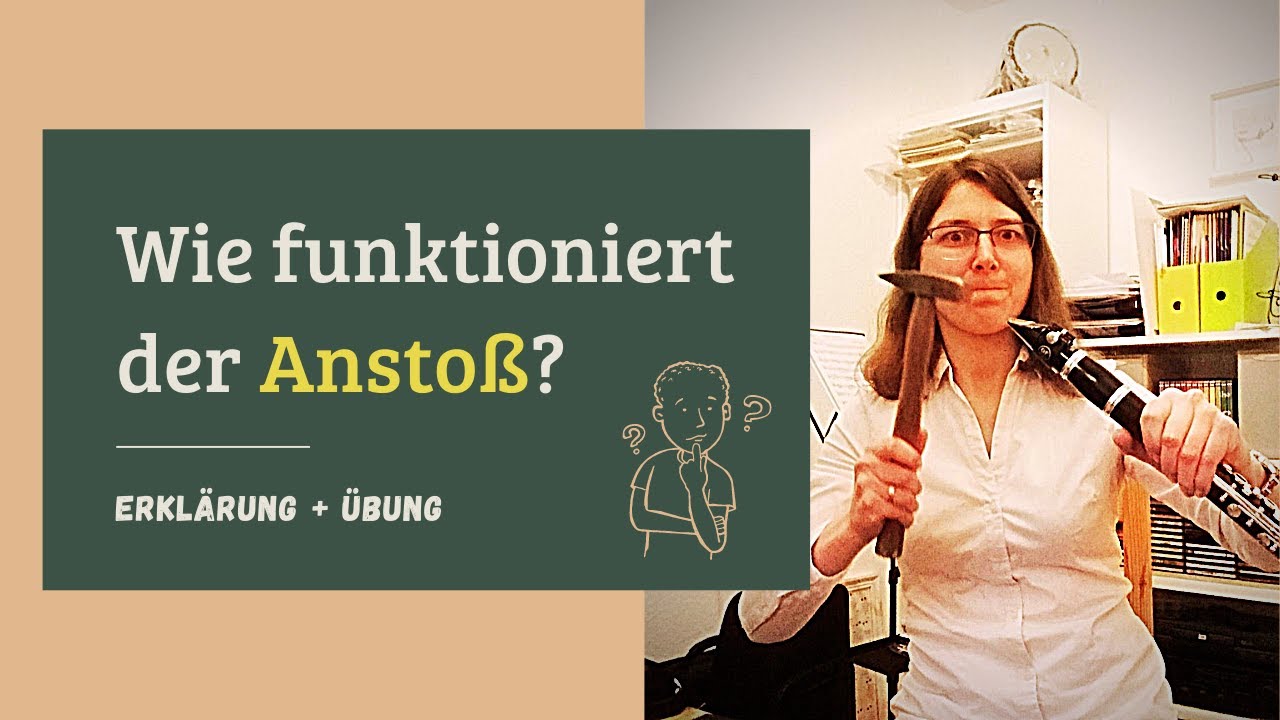 Der Anstoß auf der Klarinette - Zunge ans Blatt oder so ... | Online Klarinette Lernen