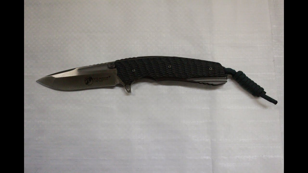 Нож Venom II от Kevin John. Тест на поражающую способность. Knife test. Проект Чистота