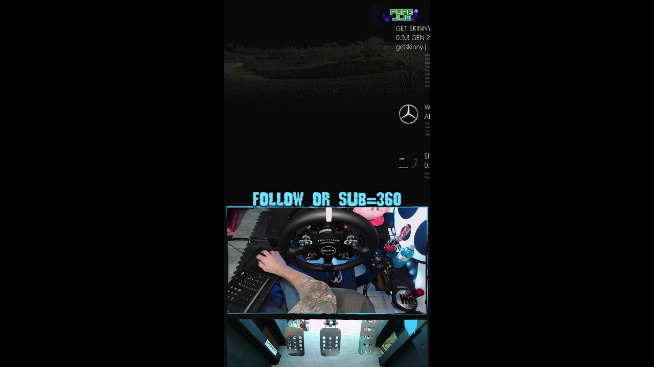 Get skinny or die trying :D (Assetto corsa)