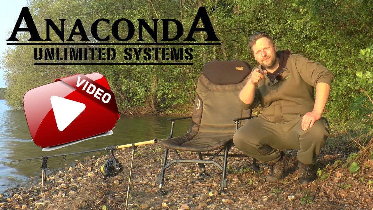 Anaconda TCR Karpfenstuhl in der Vorstellung