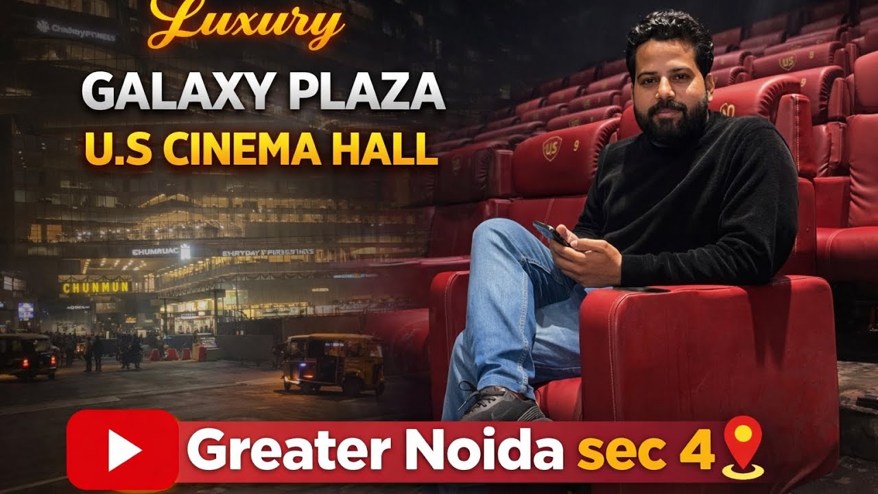 Greater Noida Galaxy plaza me movie Experience|| Full Vlog