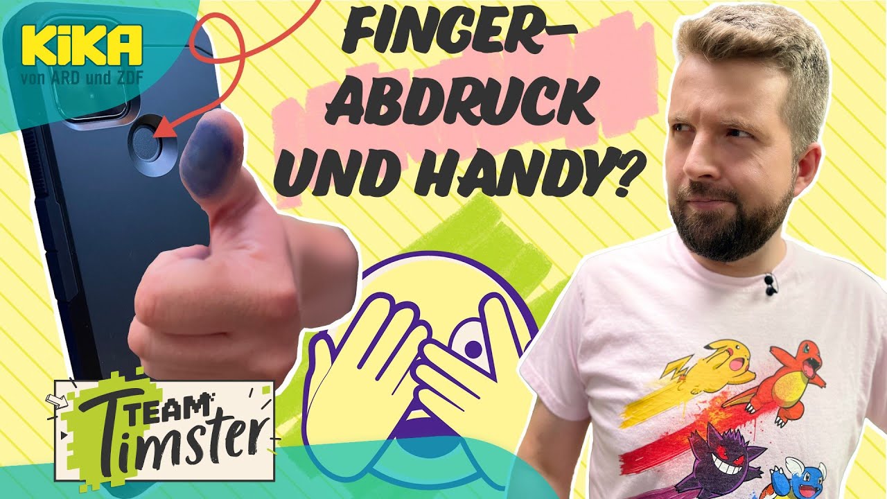 Wie funktioniert ein Fingerabdruckscanner? | Team Timster | Mehr auf KiKA.de