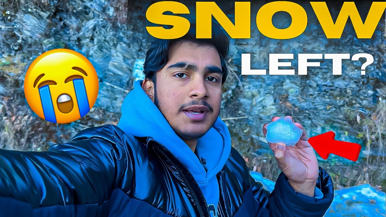 Nainital Snow is Still There ❄️😱 | Nainital Today | Nainital in February 