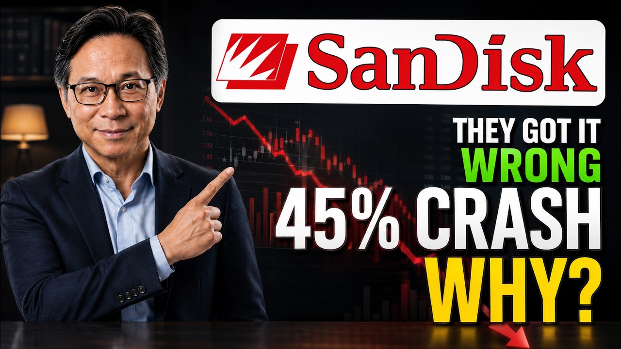 SNDK Stock: The 45% Selloff That Could Create Massive Gains