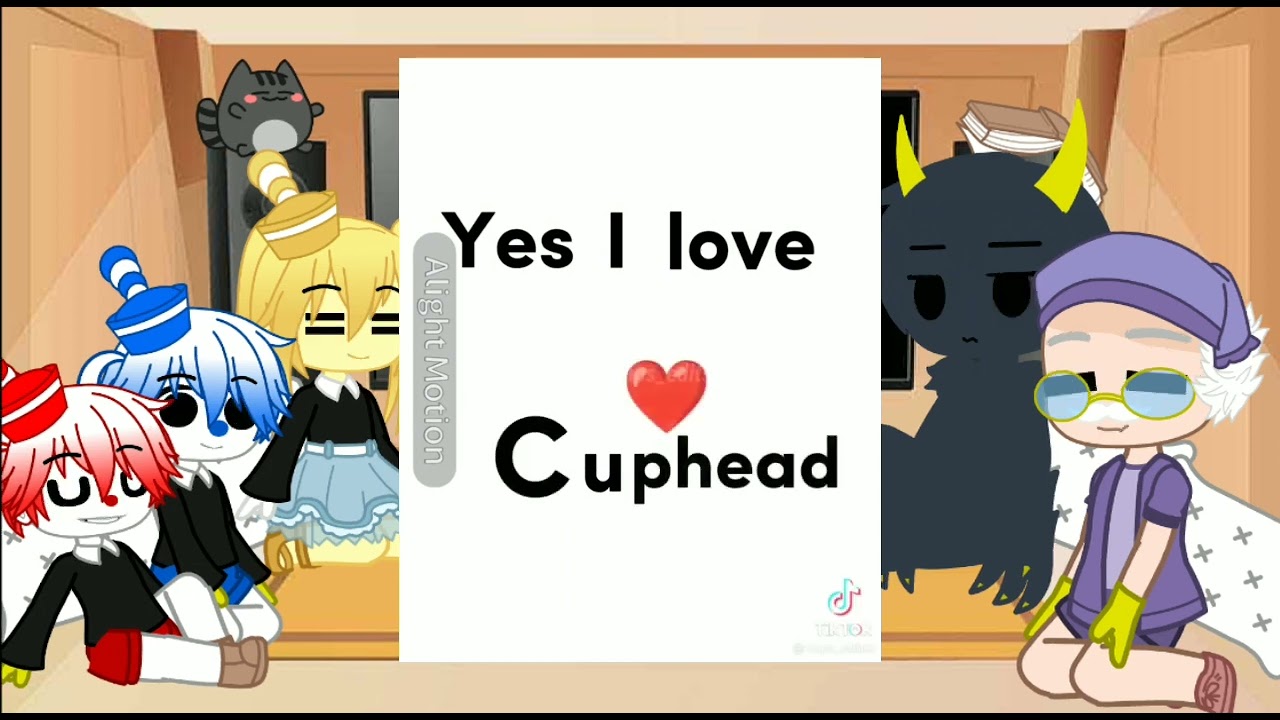 Los personajes del show de cuphead reaccionan a sus tiktok