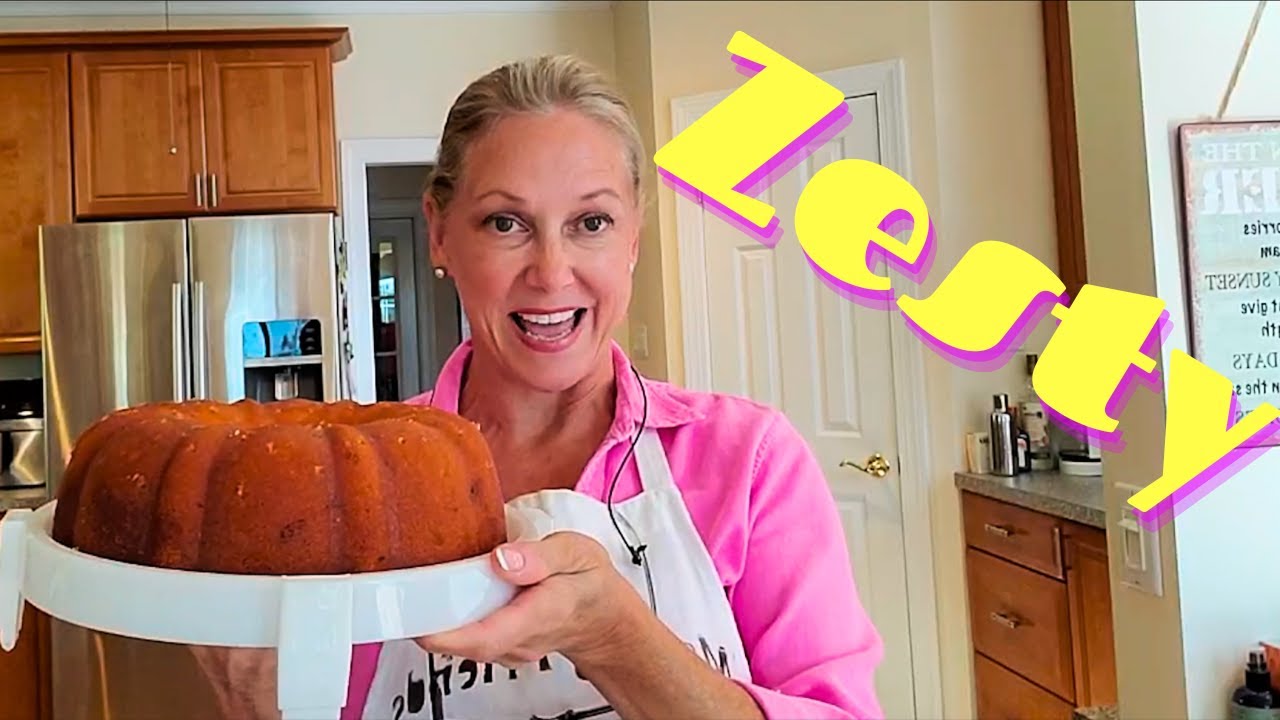 Zesty Lemon Pound Cake with White Chocolate Morsels is Yummy!!!