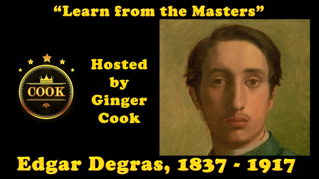 Edgar Degas - Learning from the Masters with Ginger Cook an Impromptu Live Lesson