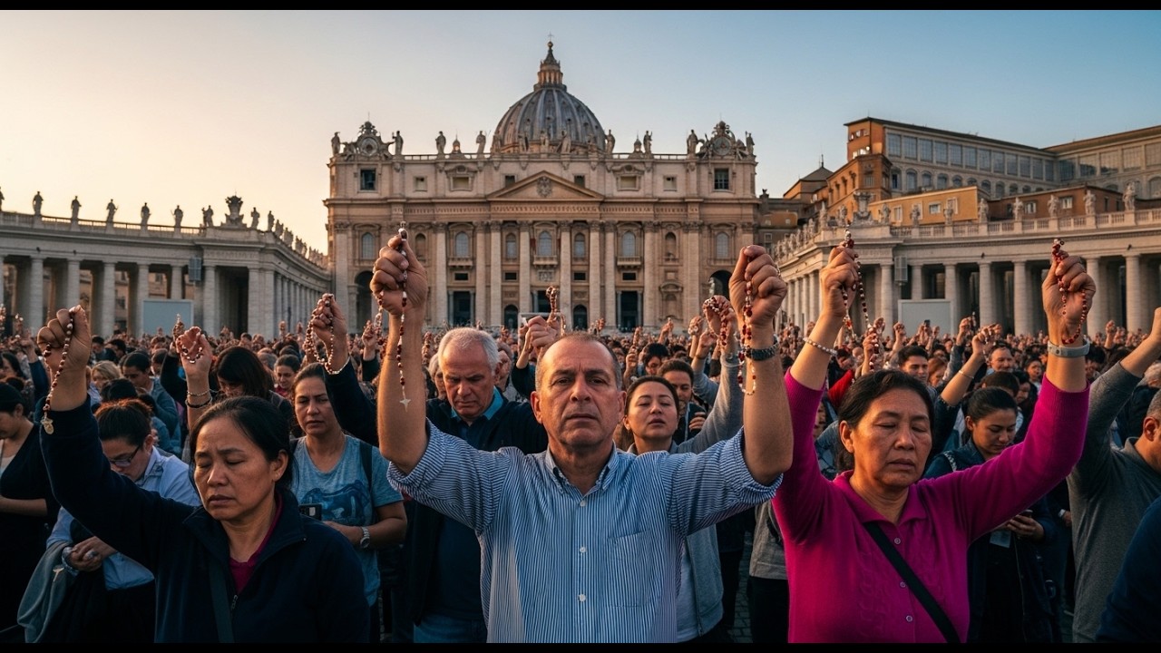 When You Pray the Rosary, Evil Fades | The Holy Rosary Sung in Gregorian Chants (1 Hour)
