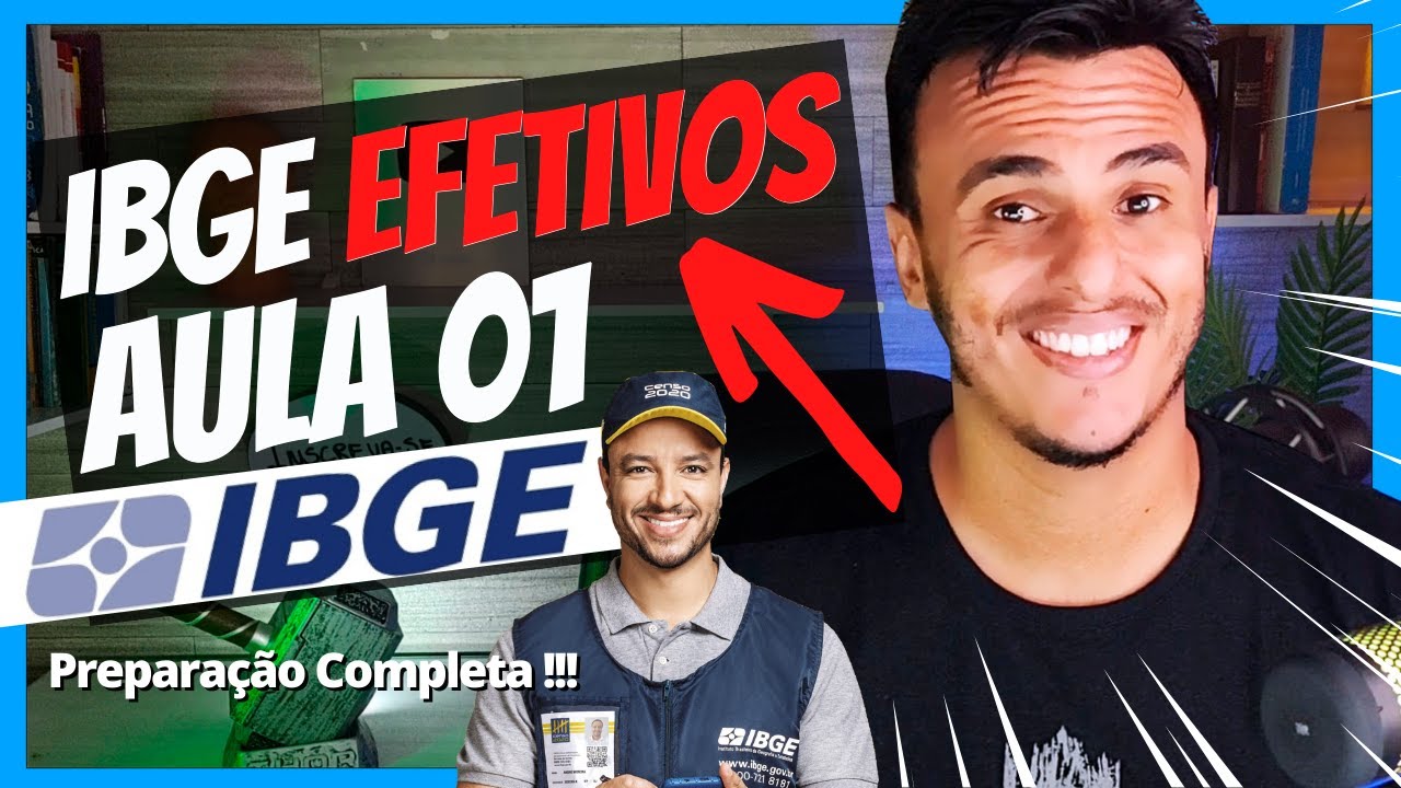 Aula 01 - Novo Concurso IBGE Efetivos | Como Interpretar Problemas Matemáticos |