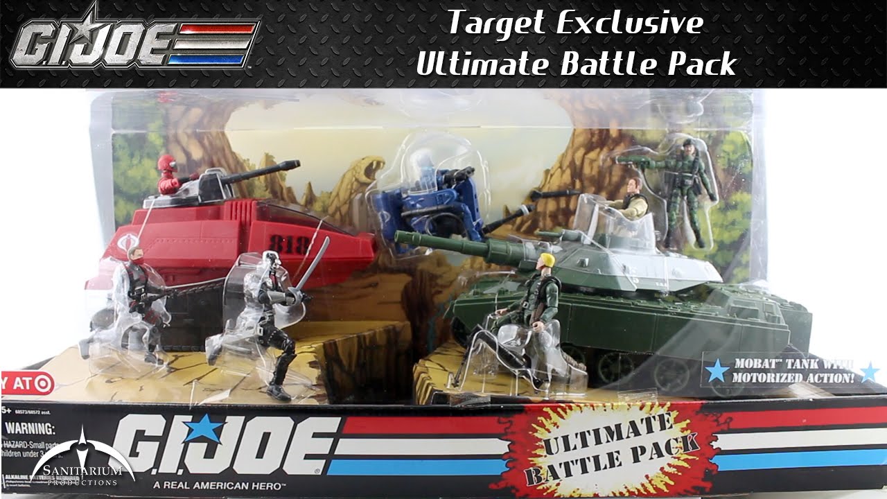 GI Joe Target Exclusive Ultimate Battle Pack Unboxing and Review