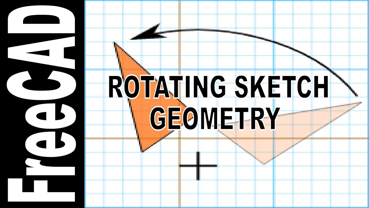 Freecad: How to Rotate Geometry in a Sketch