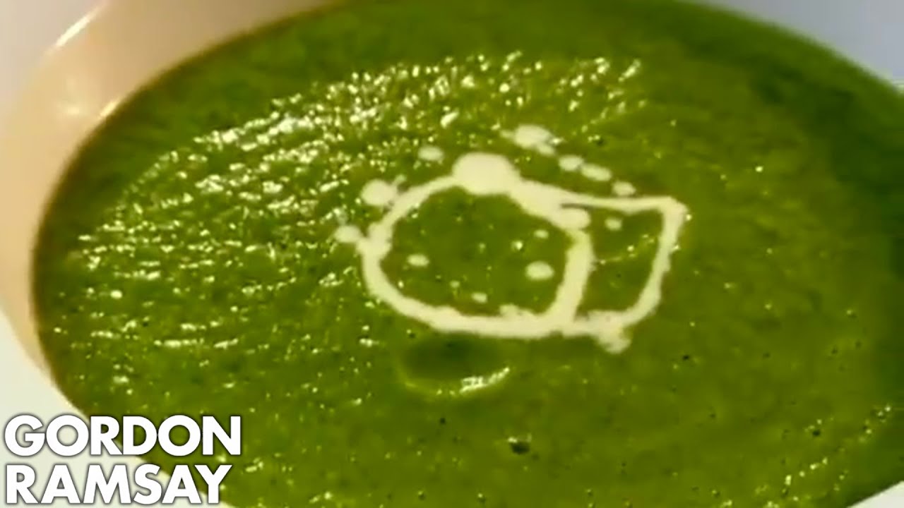 Minted Pea and Watercress Veloute | Gordon Ramsay