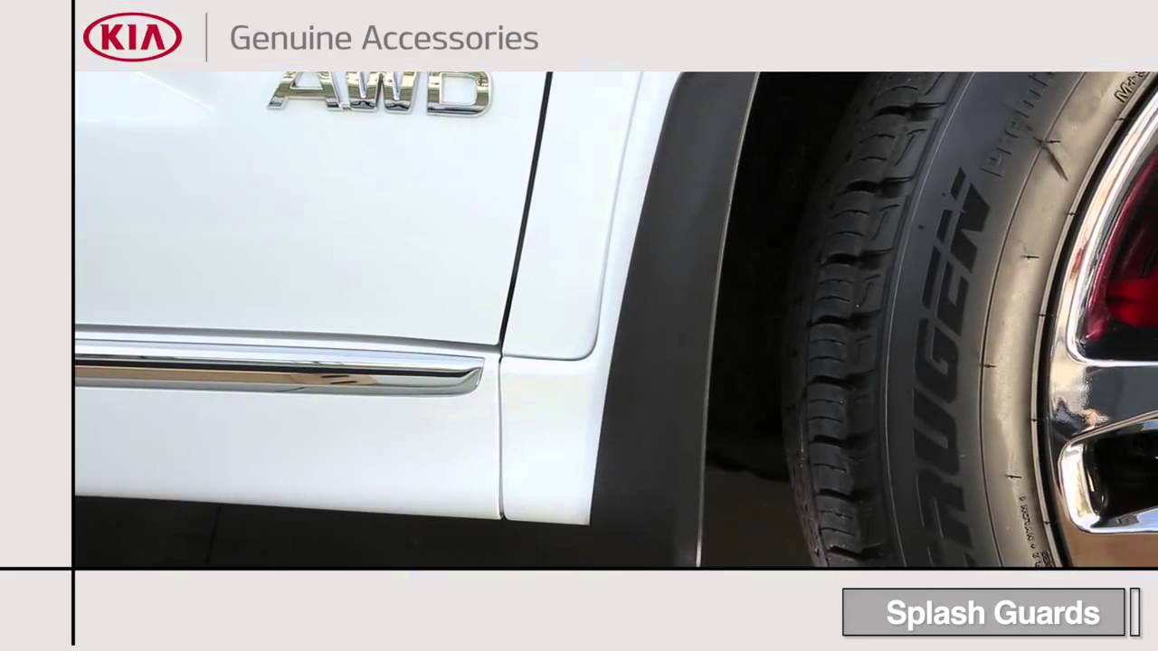 Splash Guards Kia Accessories