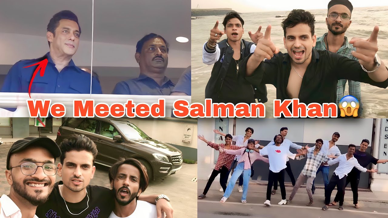 We Meeted Salman Khan in Mumbai With TeAm STARS | Mumbai Tour With @TeAm STARS