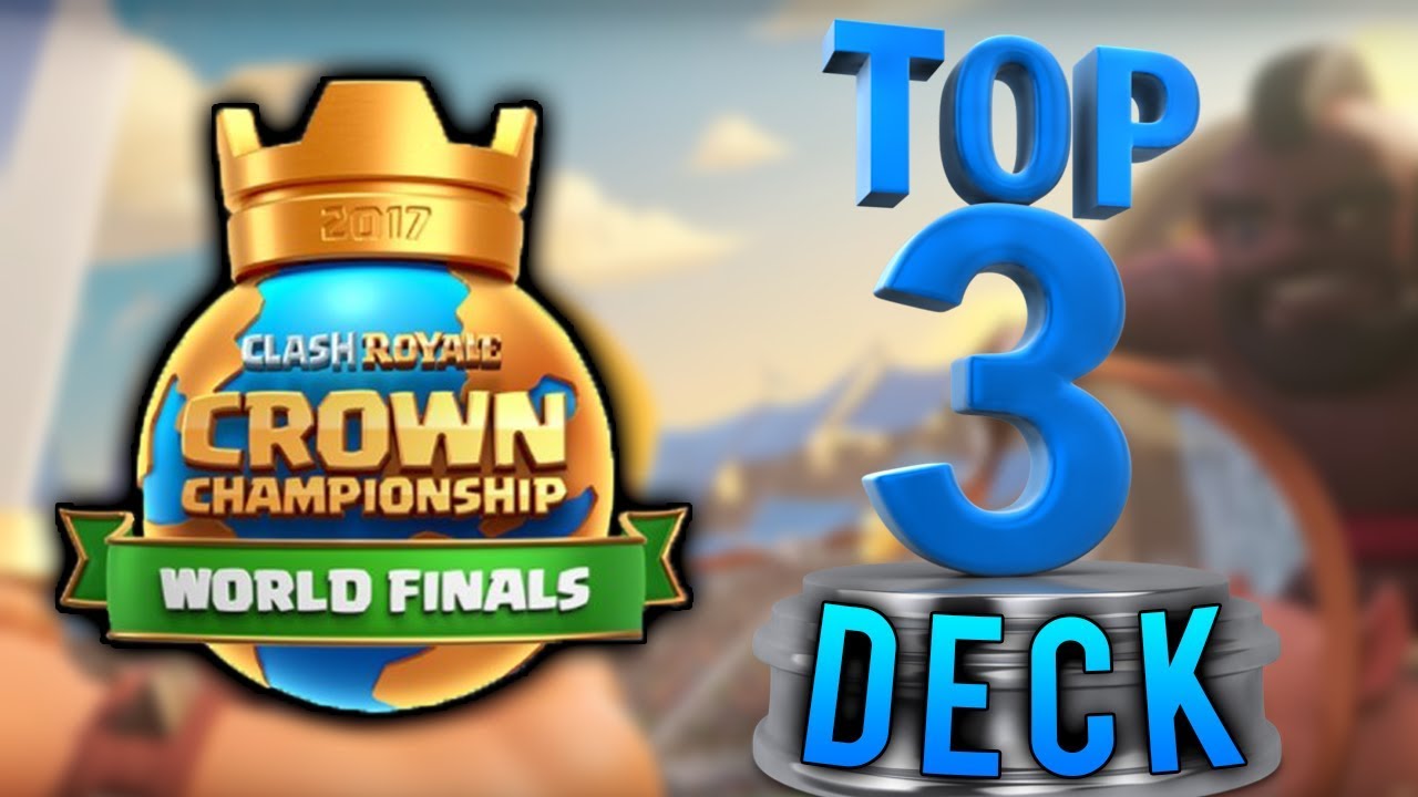 A 3 Legjobb Deck A Clash Royale Világbajnokságon! | Clash Royale Magyarul